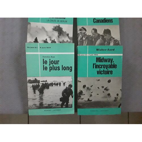 Lots De 4 Livres Guerres