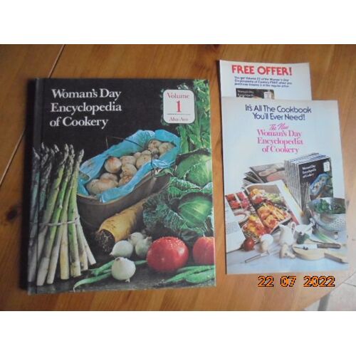 Woman's Day Encyclopedia Of Cookery Volume 1 Only Aba-Avo