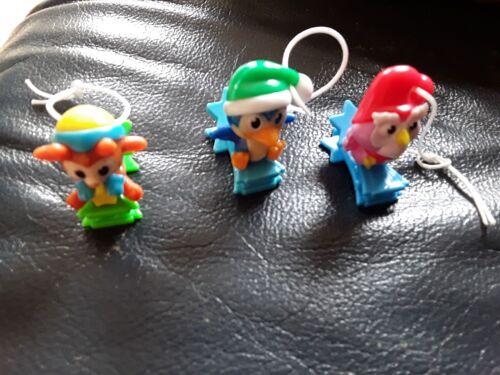 3 Figurines Kinder Surprise Noël 2017