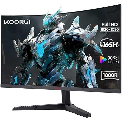 Koorui Ecran Pc 27E6QC 27 WQHD LED 144Hz AMD FreeSync HDMI DisplayPort