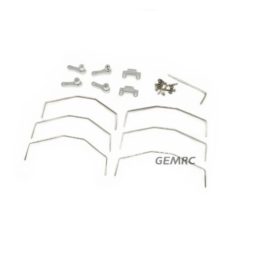 Argent - Ensemble De Barres Anti-Roulis En Métal Pour Voiture Rc, Accessoires De Mise À Niveau, Pièces, 124017, 144001, 124019