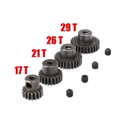 17t21t26t29t - Engrenage Principal En Métal Pour Camion, Pignon De Moteur, Pièces Rc, Hsp, Himpain