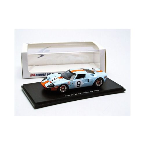 Spark - 1/43 - Ford Gt 40 - Winner Le Mans 1968 - 43lm68-Spark