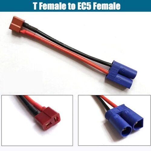 T F À Ec5 M - Connecteur Adaptateur Femelle À Mâle Pour Batterie Rc Lipo