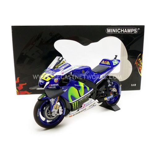 Minichamps - 1/12 - Yamaha Yzf-M1 - Moto Gp 2016 - 122163046-Minichamps - 1/12