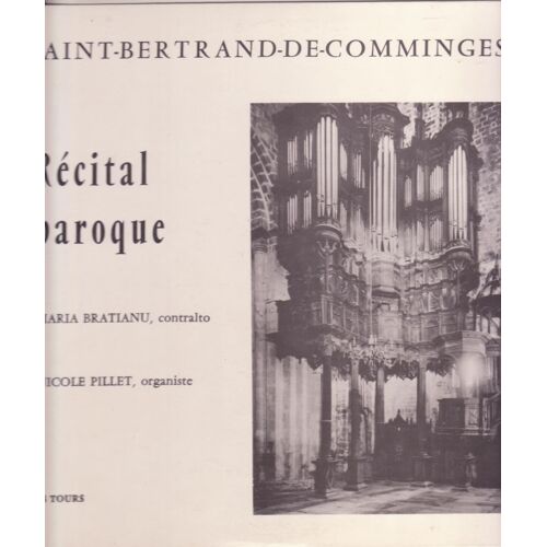 25 Cm Vinyl Récital Baroque Saint-Bertrand-De-Comminges