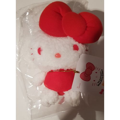 Doudou/ Peluche / Pour Le 35eme Anniversaire Hello Kitty / Hello Kitty Colors / 15cm/ Sanrio