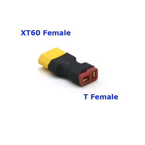 T-F À Xt60-F - Adaptateur, Connecteurs Mâles Femelles 4.0mm, Prise Banane Rc, Batterie Lipo, Pièces De Contrôle, Bricolage