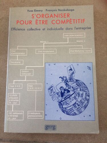 S'organiser Pour Être Compétitif De Yves Emery & François Nankobogo - 9782825701546