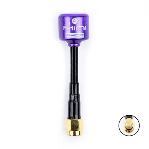 Sma Violet - 1pcs Pagoda 2 Pagoda-2 5.8ghz Fpv Antenna Sma & Rp-Sma Plug Connector For Rc Fpv Racing Drone Quadcopter-Générique