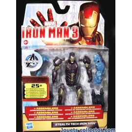 FIGURINE MARVEL IRON MAN 3 / ASSEMBLERS / INTERCHANGEABLE / STEALTH TECH IRON MAN