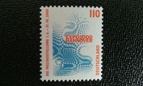 Timbre Allemagne Yt 1841 Exposition De L'emblème Du Monde Expo 2000, Hanovre 1998