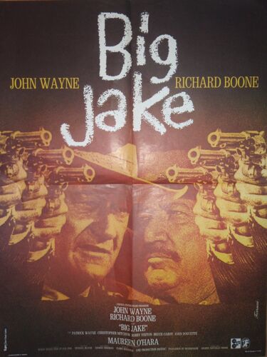 Big Jake - 1971 - Affiche Originale Pliée 60 X 80 - John Wayne - Western