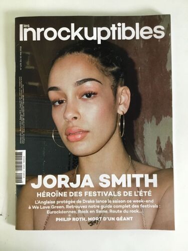 Les Inrockuptibles 1174 Guides Festivals Jorja Smith Philip Roth Björk Keir Dullea Villa Kujoyama