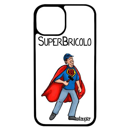 Coque Iphone 13 Pro Max Silicone Super Bricolo Original Drole Bricoleur Papy 512 Go Personnalisé Comique Texte Housse Père De