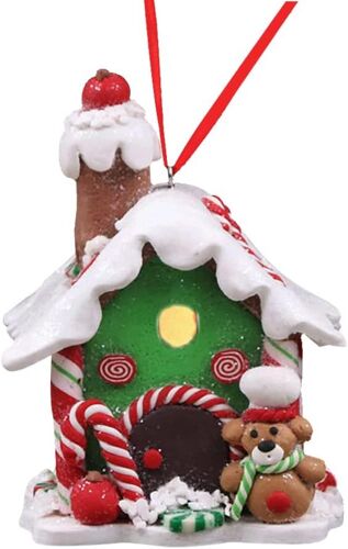 Décoration de sapin de Noël à suspendre, Décoration de sapin de Noël ,Pendentif maison de Noël,Phare suspendu , Décoration de sapin de Noël, Type B