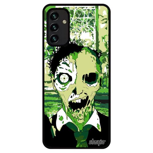 Coque Samsung A13 4g Silicone Zombie Spectre Metal Ruine Fin Du Monde Portable Halloween Ville Personnalisé Immeuble Mort Vivant Galaxy