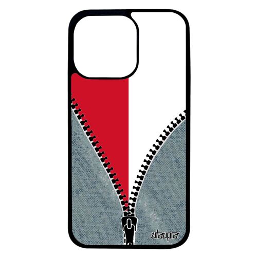 Coque En Silicone Iphone 13 Pro Drapeau Monaco Monegasque Design Jeans Foot Rigide Etui Football Telephone Alu Basket Housse