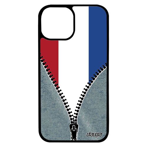 Coque Iphone 13 Mini Silicone Drapeau Pays Bas Hollande Hollandais Housse Coupe D'europe Euro Jeux Olympiques Pas Cher Jo Foot