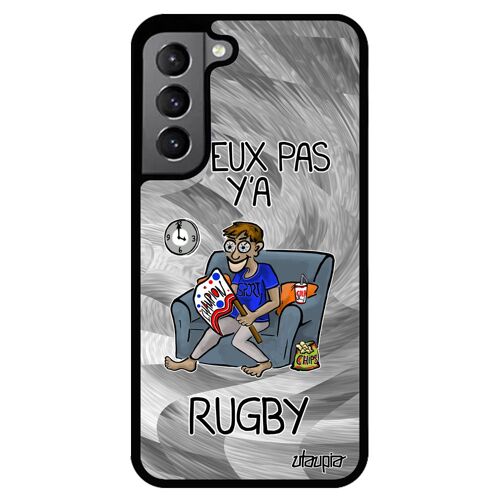 Coque En Silicone S22 J'peux Pas Y'a Rugby Dessin Drole Supporter Texte 4g Bande Dessinée Telephone Xv De France Case Samsung Galaxy