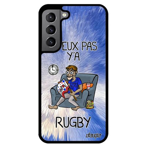 Coque Silicone S22 J'peux Pas Y'a Rugby Drole Supporter Unique Jpeux Dessin Comique Xv De France Tpu Portable Humour Samsung Galaxy