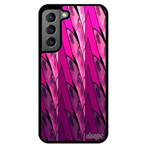 Coque silicone Samsung S22+ Plus marbre effet telephone cercle smartphone original case rose jolie geometrique housse souple galaxy