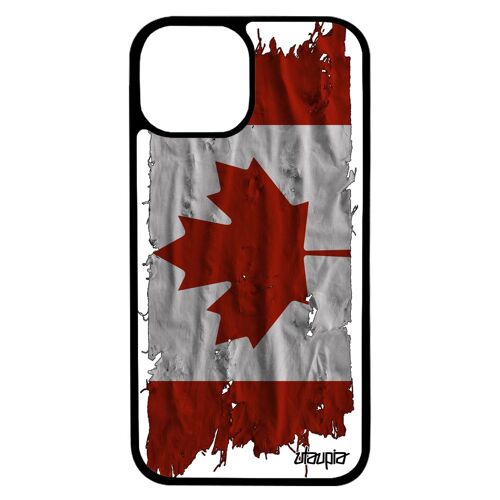 Coque Silicone Iphone 13 Pro Max Drapeau Canada Canadien Coupe Du Monde Jo Jeux Olympiques Foot Motif Basket Housse Football