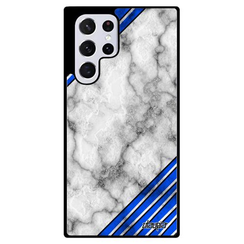 Coque De Protection S22 Ultra Silicone Marbre Granite Telephone Sm-S9080 Original Portable Cover Pierre Coloré Motif Samsung Galaxy