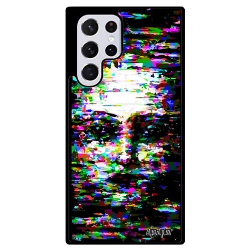 Coque En Silicone Samsung S22 Ultra Portrait Femme 4g Artistique Telephone Sm-S908b/Ds Art Peinture Etui Visage Enfant Design Galaxy