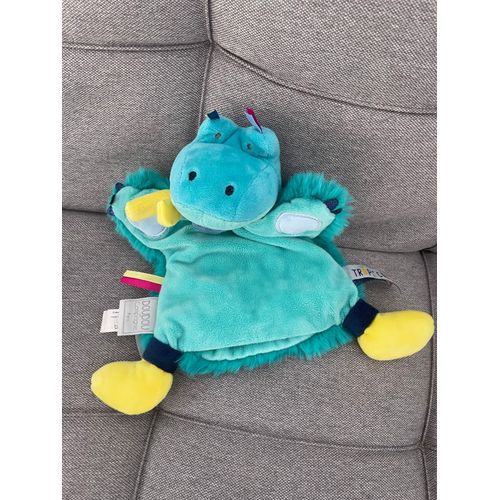 Doudou Et Compagnie Crocodile Tropicool Croco Marionnette