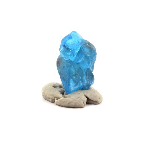 Apatite Bleu Neon. 1.12 Ct. Betroka, Anosy, Madagascar.