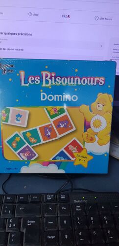Jeu De Societe / Jouet / Dominos Bisounours
