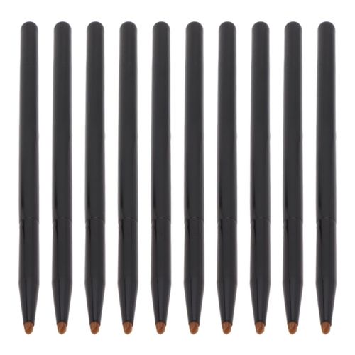 Lot De 10 Pinceaux De Maquillage Professionnels Doux Pour Anti-Cernes 