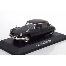 Citroen Ds 19 1962 General Charles De Gaulle Black Editions Atlas 1/43 Schwarz-Editions Atlas