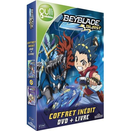 Beyblade Burst - Vol. 1 : En Avant Valtryek ! - Coffret Dvd + Livre