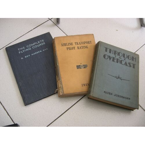 Lot De 3 Livres Anciens Sur L'aviation