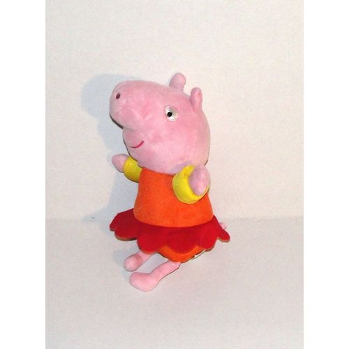 Cochon Peppa Pig Peluche Doudou Cochon Peppa Pig Tutu Rouge 22 Cm