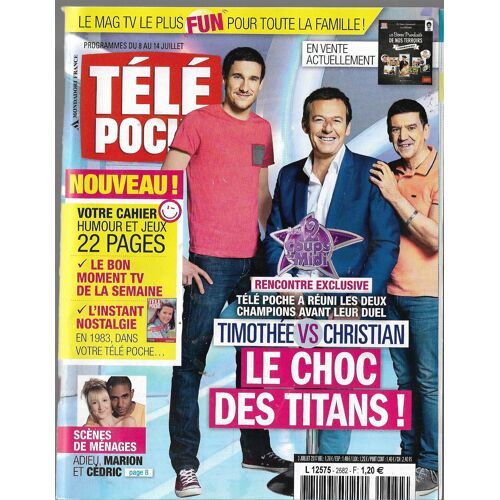 Télé Poche 2682 12 Coups De Midi Scenes De Menages Sophie Marceau 06/1983