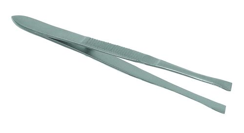 F12000 Pince À Épiler - 9cm : Outil De Précision En Acier Inoxydable 