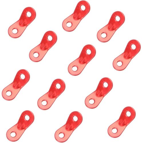 Tendeur De Corde De Camping En Alliage D'aluminium Doux 12 Pièces Windproof Tente Cadeau