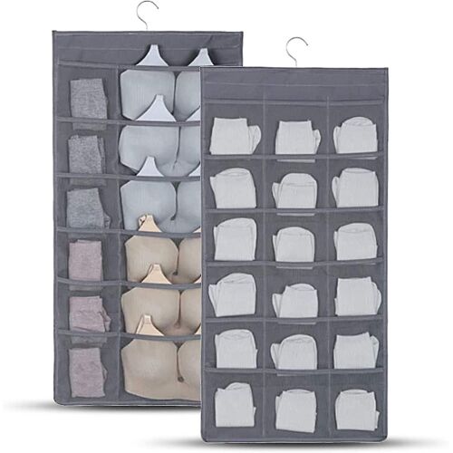 Organisateur de pendaison de placard avec tissu Oxford et cintre métallique rotatif, acsergery