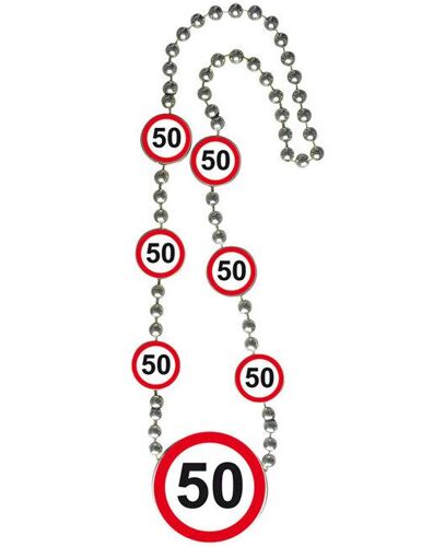 Collier Anniversaire 50 Ans Taille Unique