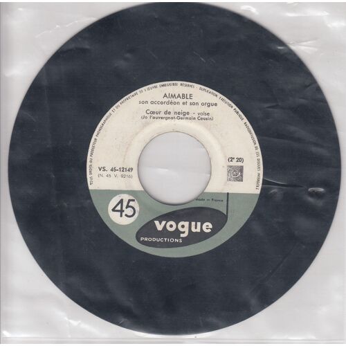 Coeur De Neige (Valse 2'20) // Le Beau Voyage (Tango 3'40)