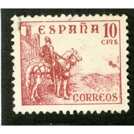 Timbre Oblitéré Espana, 10 Cms, Correos