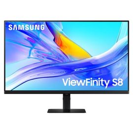 Samsung ViewFinity S8 S32D800UAU - S80UD Series - écran LED - USB - 32" - 3840 x 2160 UHD @ 60 Hz - VA - 350 cd/m² - 3000:1 - HDR10 - 5 ms - HDMI, DisplayPort, USB-C - noir