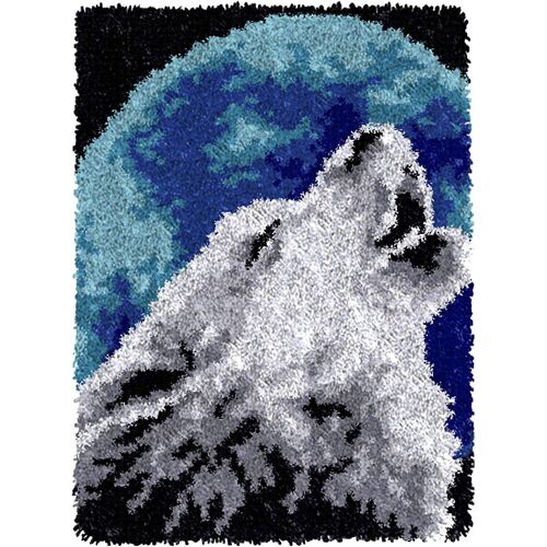 Tapis bricolage Crochet fil Kit inachevé tapisserie tapis faisant kit pour adultes enfants