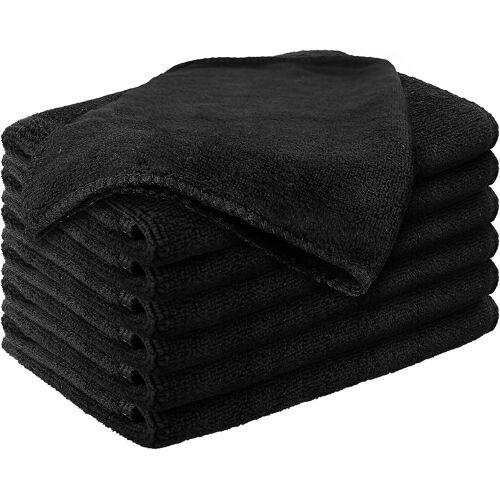 Ensemble de chiffons de nettoyage en microfibre - Serviettes de nettoyage absorbantes de qualité supérieure