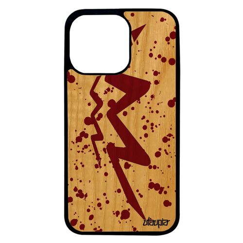 Coque Pour Iphone 13 Pro En Bois Silicone Signe Du Zodiaque Verseau Rigide De Protection Peinture 1000 Go Garcon Astrologique