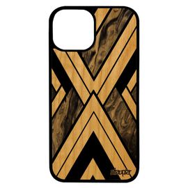 Coque Marbre Iphone 13 En Bois Silicone Gris Housse Texture Moderne Telephone Design Matiere Personnalisé Granite Artisanal De