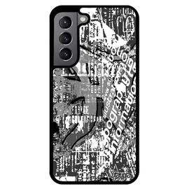 Coque Pour Samsung Galaxy S22+ Plus Silicone Street Art Tag Coloré Gris Graffiti Texture Antichoc Motif Portable Tagué Cover De